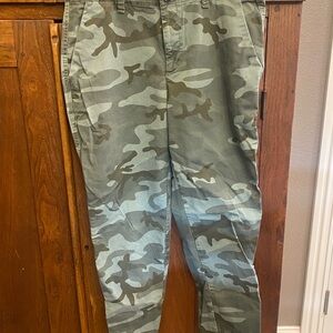 GAP Green and Gray Girlfriend Chino